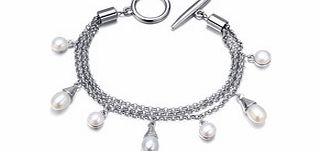 Vogue 0.8cm freshwater pearl Wistful bracelet