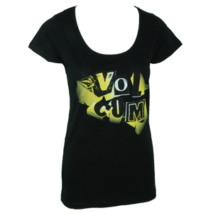 Volcom Ladies Ladies Volcom Flash Dash T-Shirt. Black