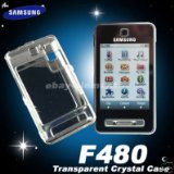 WB Samsung F488 / F480 Tocco TOUCHWiZ Mobile Phone Protective Hard Clear Crystal Case Cover