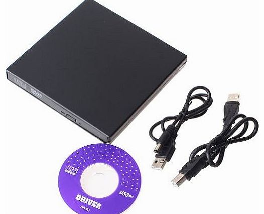 WLM External USB 2.0 DVD CD-RW Burner Drive For Laptop PC