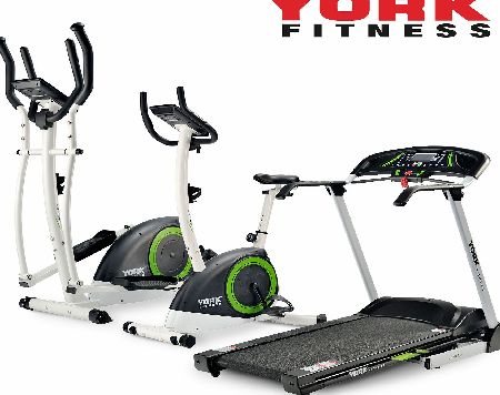 York Active 120 Cardio Package - Treadmill;