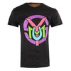 Yums Circle Stack T-Shirt (Neon Black)