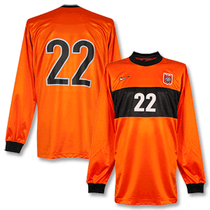 Nike 98-99 Poland Away Goalkeeper   No 22 shirt -