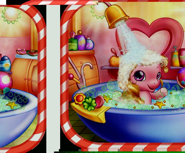 ??? Baby Pony Bath