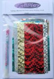 - Foiling kit: Sakura Quickie glue pen and 20 special effects rub on foils for cardmaking and craft