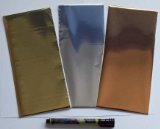 - Gold, silver and copper metallic rub on transfer foils for cardmaking and craft with Tonertex Write 