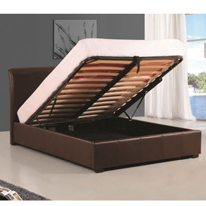 (ND) Artisan , 3FT Single, Ottoman Bedstead - Brown