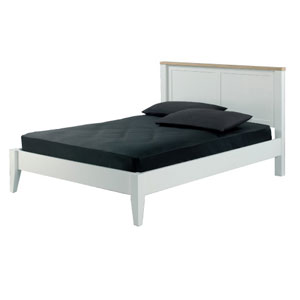 (ND) LPD , Boston, 4FT 6 Double Wooden Bedstead