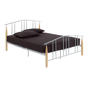 (ND) LPD , Liberty, 4FT 6 Double Metal Bedstead