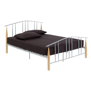 (ND) LPD , Liberty 5FT Kingsize Metal Bedstead