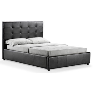 (ND) LPD , Portland, 4FT 6 Double Leather Bedstead