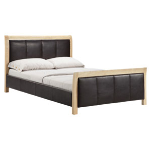 (ND) LPD , Stratford, 5FT Kingsize Leather Bedstead