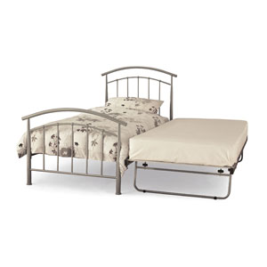 (ND) Serene , Neptune, 3FT Single Metal Guest Bed
