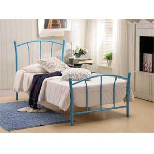 (ND) Serene , Penny, 3FT Single Metal Bedstead -