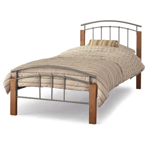 (ND) Serene , Tetras, 3FT Single Metal Bedstead