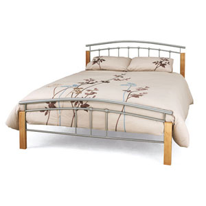 (ND) Serene , Tetras, 4FT 6 Double Metal Bedstead