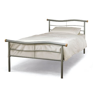 (ND) Serene , Waverly, 3FT Single Metal Bedstead