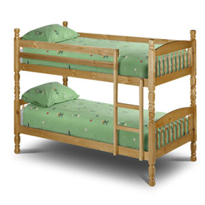 (ND) Star Collection , Lincoln, 3FT Single Bunk Bed