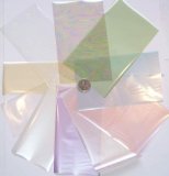 - Pearl effect foil selection pack - 10 rub on transfer foils for cardmaking and craft