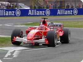 1-18 Scale 1:18 Minichamps Ferrari 2005 Rubens Barrichello
