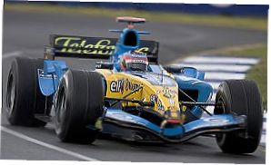 1:18 Minichamps Renault F1 100th Win 2005 F Alonso