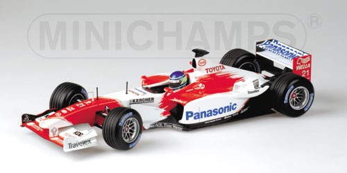 1-18 Scale 1:18 Minichamps Toyota TF03 2003 - C.Da Matta