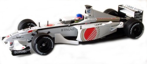 1-18 Scale 1:18 Scale BAR Honda 03 Race Car 2001 - J.Villeneuve