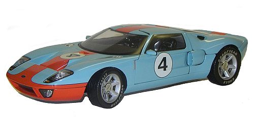 1-18 Scale 1:18 Scale Ford GT 2003 Gulf Livery