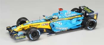1-18 Scale 1:18 Scale Minichamps Renault R25 2006 F Alonso Due 09/06