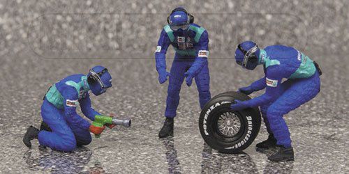 1-18 Scale 1:18 Scale Sauber Rear Tyre Change Set