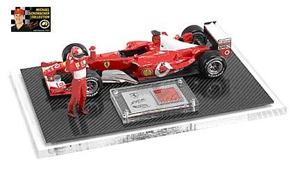 1-18 Scale Pre-Orders 1:18 Scale Ferrari F2004 - M. Schumacher 75th Grand Prix Victory Barcelona 2004 Ltd Ed 5-000 PRE