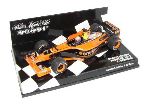 1-43 Scale 1:43 Minichamps Arrows Orange Showcar 2002 - Ltd. Ed. 1-152 pcs - Enrique Bernoldi