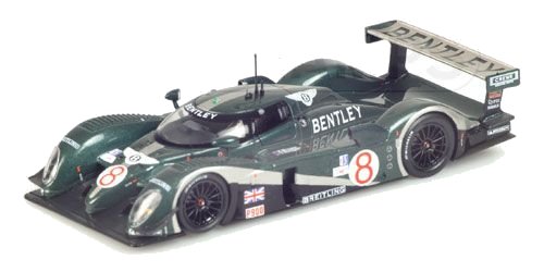 1:43 Minichamps Bentley EXP Speed 8 - 12 Hour Sebring 2003 - Herbet / Brabham / Blundell