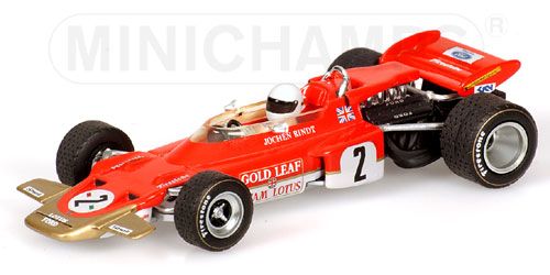 1-43 Scale 1:43 Minichamps Lotus Ford 72 WC 1970 - J.Rindt