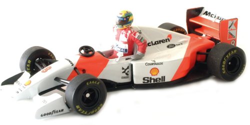 1:43 Minichamps McLaren MP 4/8 41st Victory Box Set - Ayrton Senna