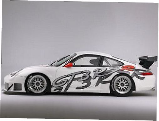 1:43 Minichamps Porsche 911 GT3 RSR 2005- Alex Job Racing- Hindery/Rockenfeller- Bernhard Winner GT