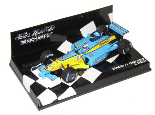 1-43 Scale 1:43 Minichamps Renault R202 Race Car 2002 - Jarno Trulli