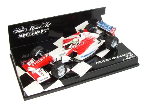 1-43 Scale 1:43 Minichamps Toyota Panasonic TF02 Race Car 2002 - Allan McNish