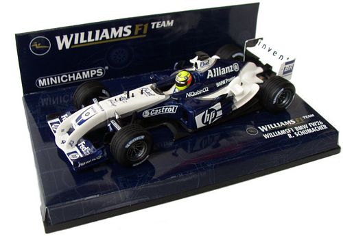 1-43 Scale 1:43 Minichamps Williams F1 BMW FW26 - Ralf Schumacher