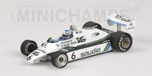 1-43 Scale 1:43 Minichamps Williams Ford FW08 WC 1982 - K.Rosberg Limited Edition - Pre-Order