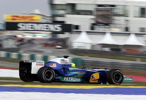 1-43 Scale 1:43 Sauber Petronas Showcar 2005 J. Villeneuve