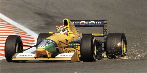 1:43 Scale Benetton Ford B191 - N.Piquet -
