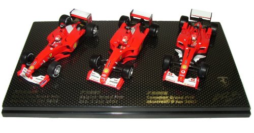 1-43 Scale 1:43 Scale Ferrari Three in a row Set - M. Schumacher