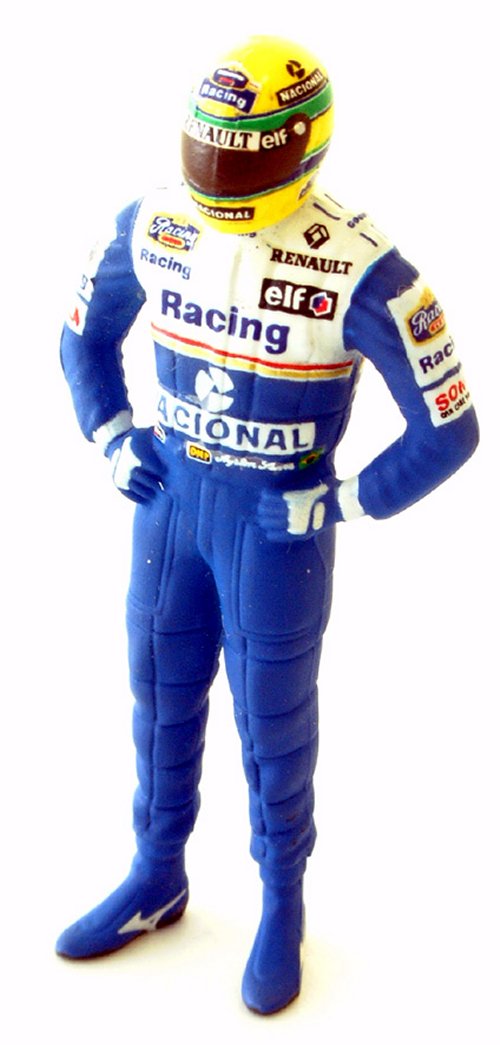 1-43 Scale 1:43 Scale Figure - A.Senna 1994