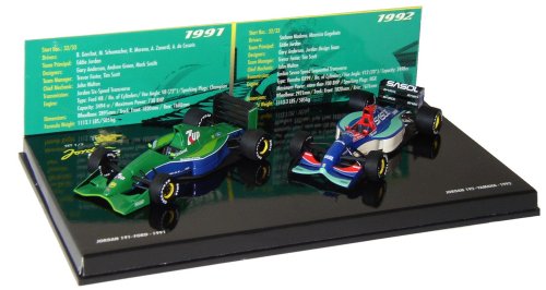 1:43 Scale Jordan 10th Anniversary Set 1 - Jordan 191/192 - Ltd Ed 3-999 pcs