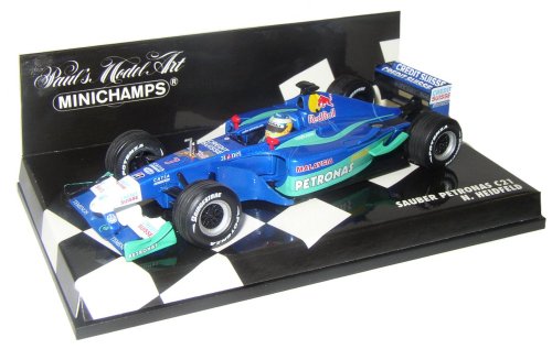 1:43 Scale Sauber Petronas C21 Race Car 2002 - Nick Heidfeld
