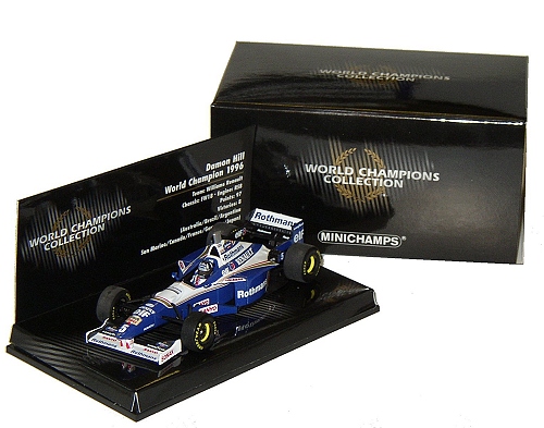 1:43 Scale Williams Renault FW18 ``Japanese Grand Prix 1996`` World Champion Edition - D. Hill