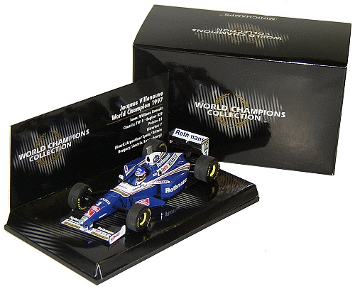 1:43 Scale Williams Renault FW19 World Champion Edition - J. Villeneuve