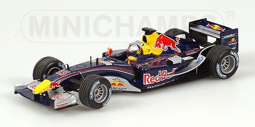 1-43 Scale Red Bull Cosworth RB1 Showcar 1:43 2005 D. Coulthard