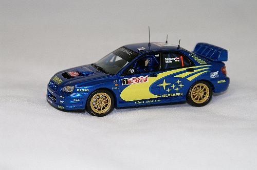 1-43 Scale Subaru WRC 1:43 MonteCarlo 2004 Solberg Ltd Ed